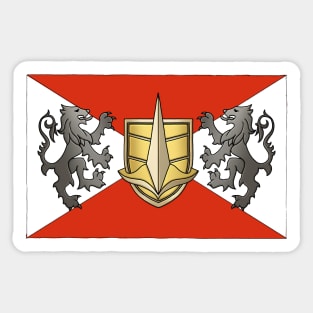 Valkyria Chronicles - Gallian Revolutionary Army Flag V1 Sticker